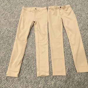 Gap Kids straight leg tan pants - 2 pair